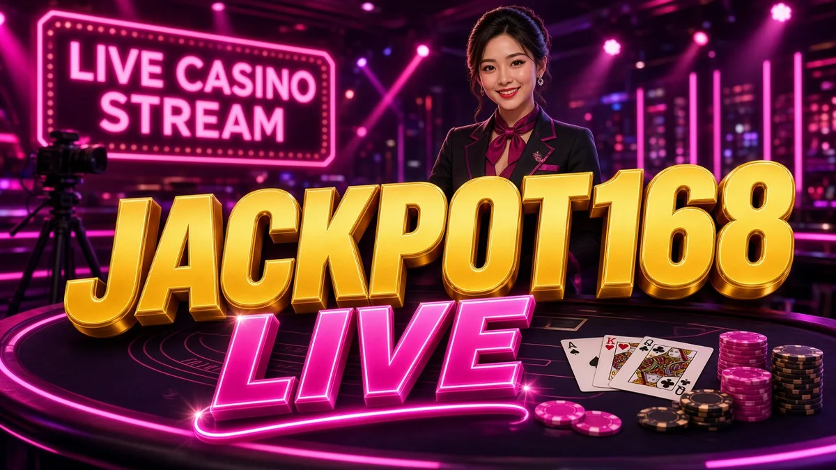 JACKPOT168 Live — Stream Stabil & Etika Meja